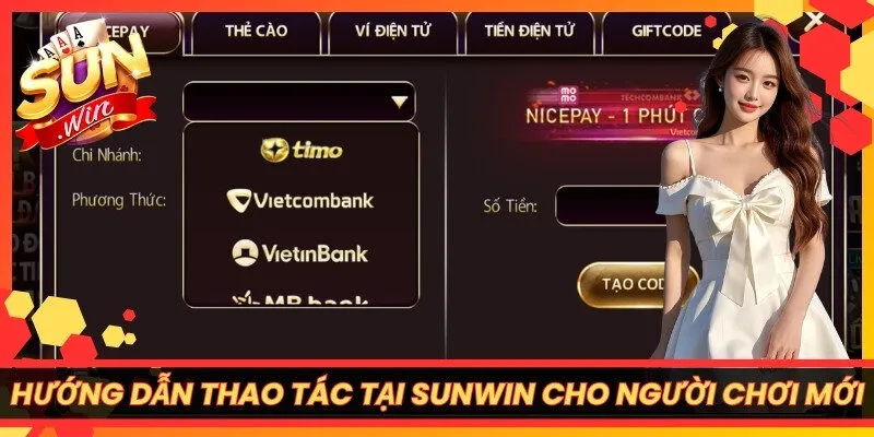 Hướng dẫn các thao tác cơ bản tại Sunwin cho người chơi mới